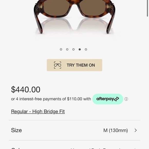 Versace sunglasses & case - Picture 6 of 13